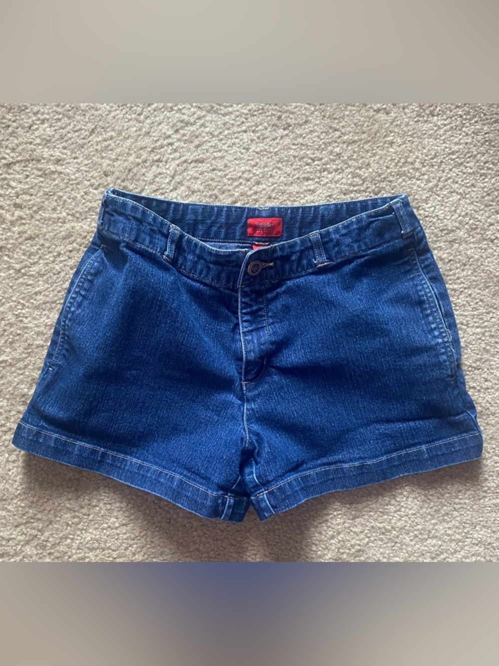 Mossimo Supply Co. Dark Blue Denim Women’s Shorts